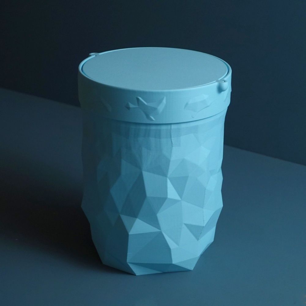 Gazzaladra Trash Can Glitch | Retro | Home Decor | FREE SHIPPING!!!
